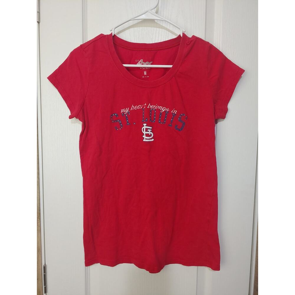 Womens 4her Carl Banks STL Cardinals T sz m